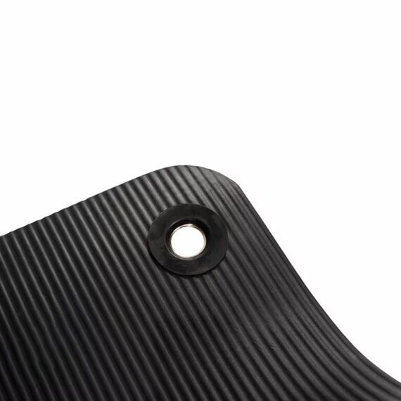 Yoga gym fitness mat NBR 180x60x1cm with eyelets, 7 image