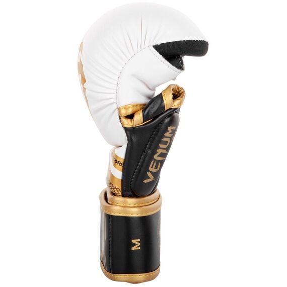 Sparring Gloves Venum Challenger 3.0 - White/Black/Gold, Colour: Weiss, Size: L-XL, 4 image