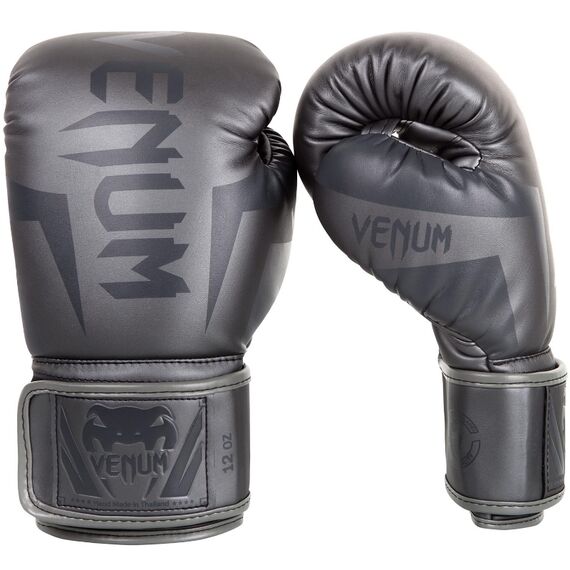 Gants de Boxe Venum Elite - Gris/Gris, OZ: 16oz