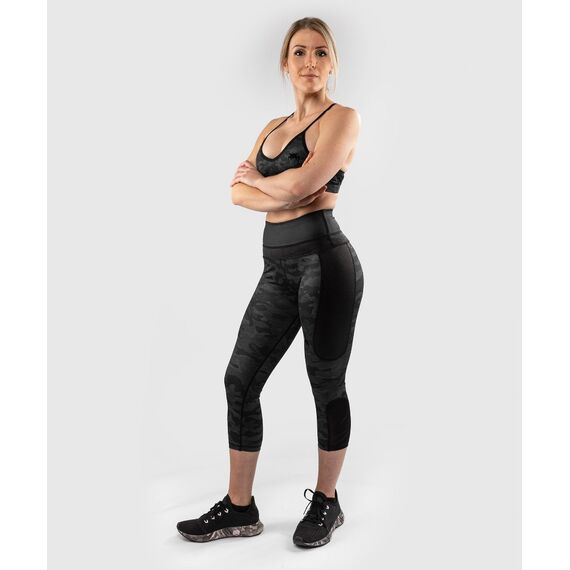 Venum Defender Crop Leggings - for women - Black/Black, 3 image