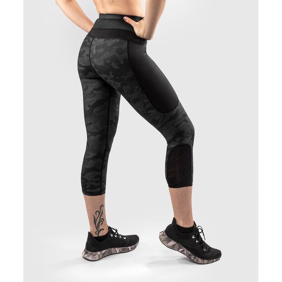 Venum Defender Crop Leggings - for women - Black/Black, 6 image