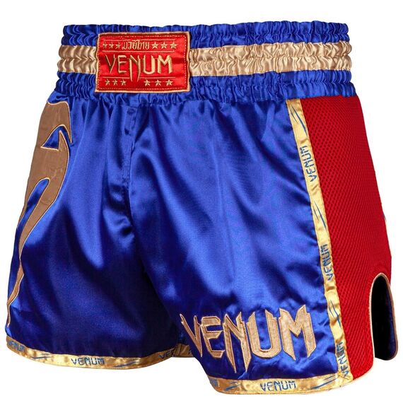 Short de Muay Thai Venum Giant - Bleu Marine/Doré, Couleur: Bleu, Taille ne pas utiliser: XL, 2 image