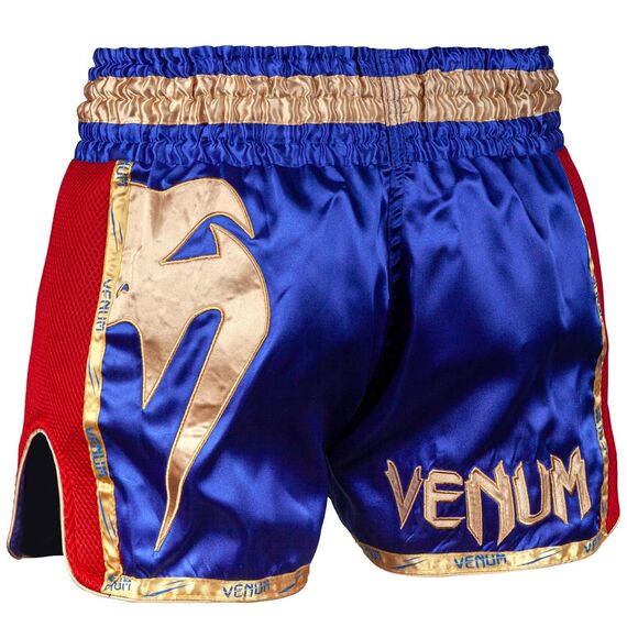 Short de Muay Thai Venum Giant - Bleu Marine/Doré, Couleur: Bleu, Taille ne pas utiliser: XL, 3 image