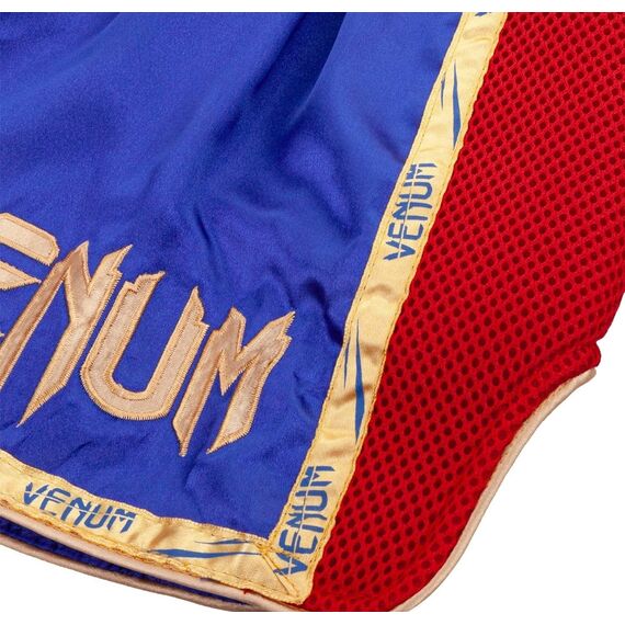 Short de Muay Thai Venum Giant - Bleu Marine/Doré, Couleur: Bleu, Taille ne pas utiliser: XL, 7 image