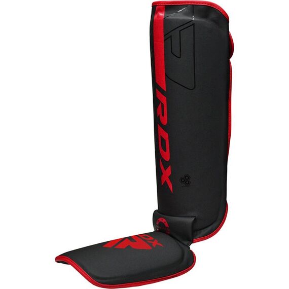 Shin Instep F6 Matte Red-L, Size: L, Colour: Schwarz, 4 image