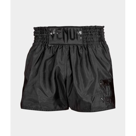 Short de Muay Thaï Classic, Taille: XL, Couleur: Noir