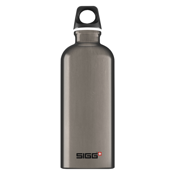 Traveller" water bottle 600ml SIGG | Red - Grey