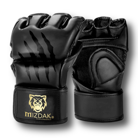 MMA Gloves Tiger, Size: L, Colour: Schwarz