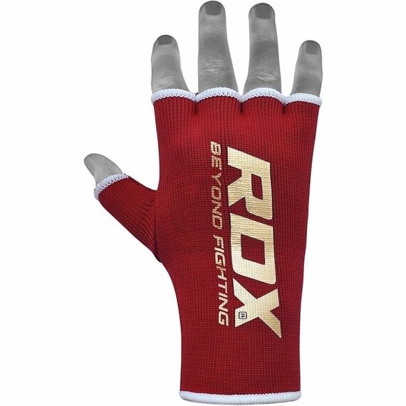 Sous-gants de boxe : Protection et confort pour vos entraînements, Couleur: Rouge, Taille ne pas utiliser: S, 3 image