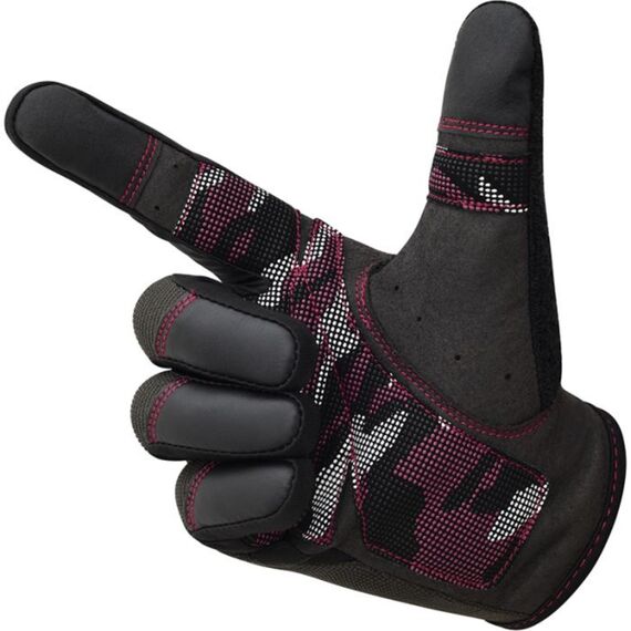 RDXWGA-T2FP-L-Gym Training Gloves T2 Full Pink-L