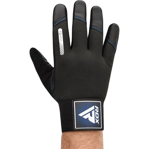 RDXWGA-T2FU-L-Gym Training Gloves T2 Full Blue-L