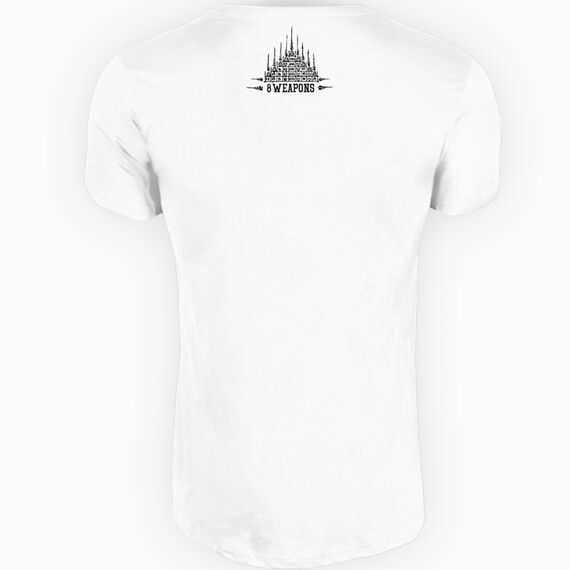 8 WEAPONS Hanuman Sak Yant White - Muay Thai T-Shirt, Size: XL, Colour: Weiss, 2 image