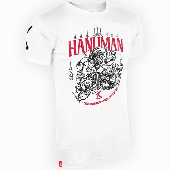 8 WEAPONS Hanuman Sak Yant White - Muay Thai T-Shirt, Size: XL, Colour: Weiss, 3 image
