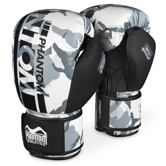 Gants de boxe APEX - Whiteout, Couleur: Camouflage, OZ: 16oz