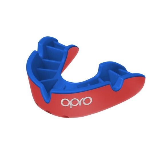 OPRO Silver: Match Protection for Contact Sports, Size: One Size, Colour: Rot