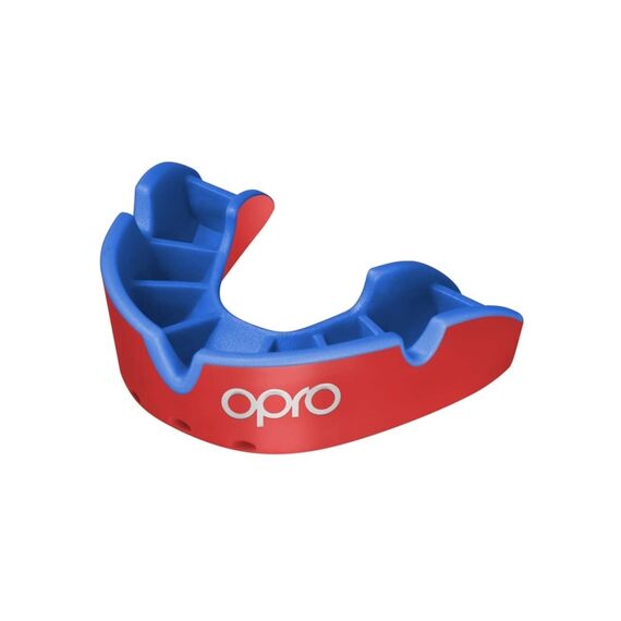 OPRO Silver: Match Protection for Contact Sports, Size: One Size, Colour: Rot