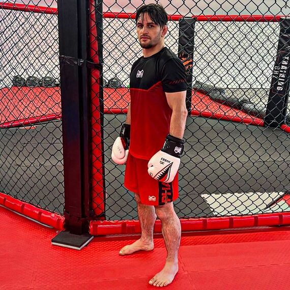 Fightshorts EVO Apex, Bekleidungsgrösse: L, Farbe: Rot, 5 image