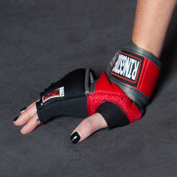 Ringside Pro Gel Handwrap, Taille: L/XL, Couleur: Rouge, 3 image