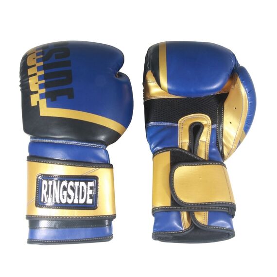 Gants de boxe sparring Ringside Bullet, Couleur: Bleu, OZ: 16oz