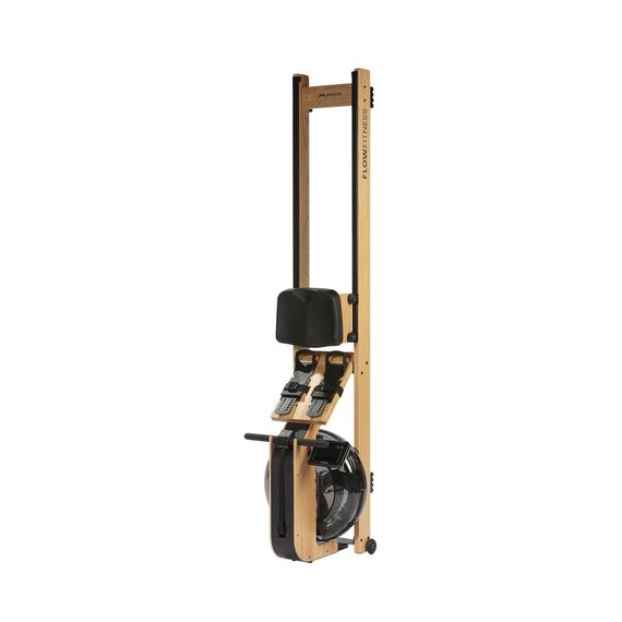 Perform w9i oak" wooden water rower Flow Fitness, 4 image