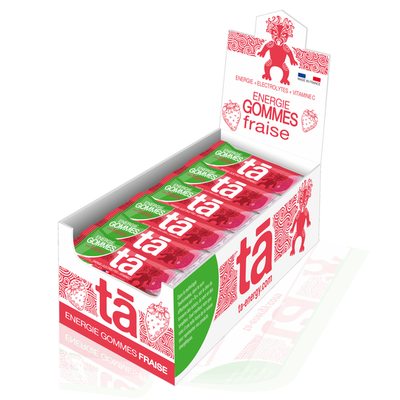 Energiereiche Kaugummis 30g Ta Energy (Packung mit 24 Stück) |
