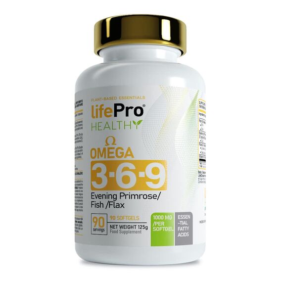 Omega 3-6-9 90caps Life Pro