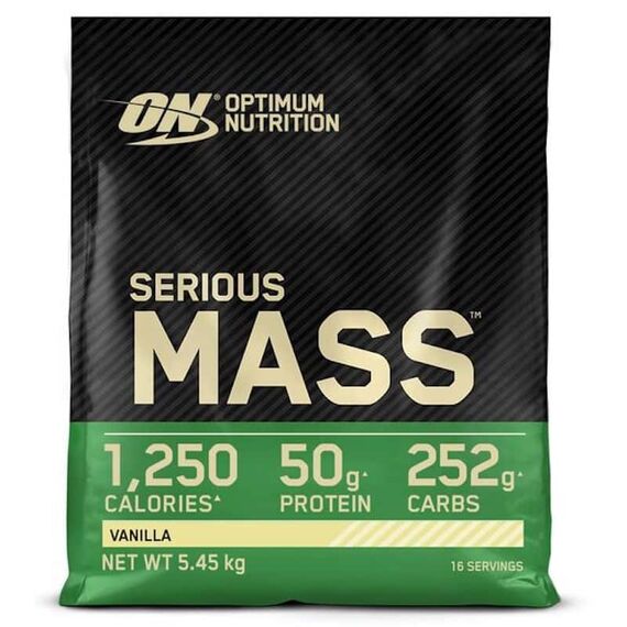 Gainer Serious Mass 5.5kg Optimum Nutrition | Vainilla