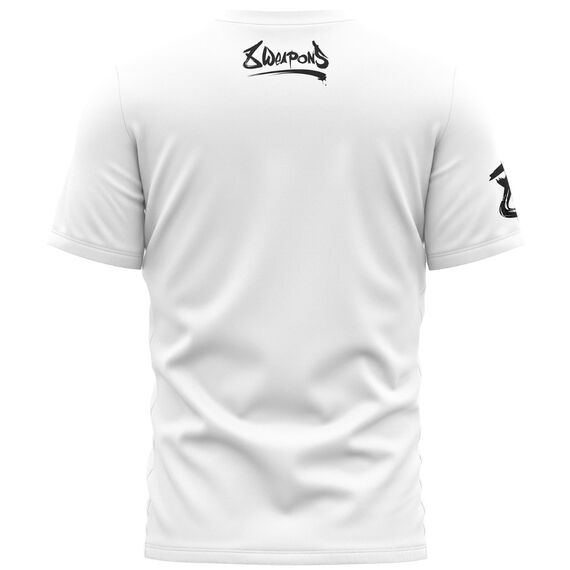 T-Shirt Sak Yant Tigers, Size: S, Colour: Weiss, 2 image