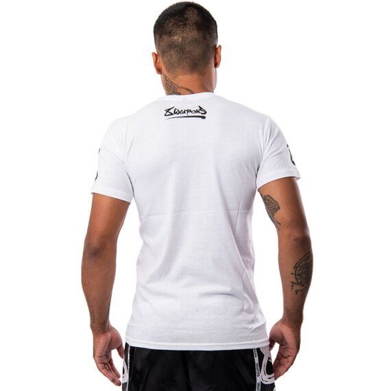 T-Shirt Sak Yant Tigers, Size: S, Colour: Weiss, 6 image