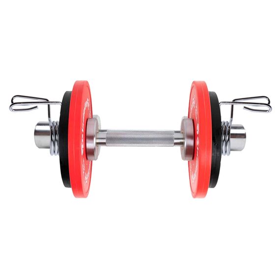 Barre d’haltère rechargeable "Loadable Dumbbell" Ø 50mm + 2 stop disques | 37 CM, 7 image