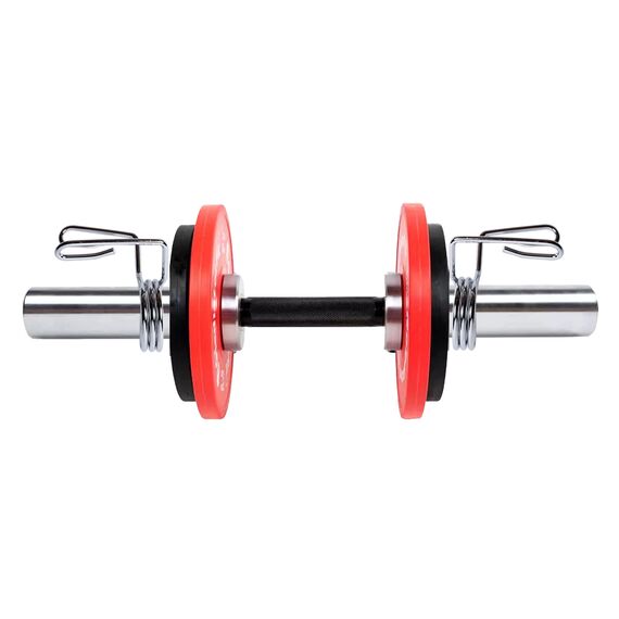 Barre d’haltère rechargeable "Loadable Dumbbell" Ø 50mm + 2 stop disques | 52 CM, 6 image