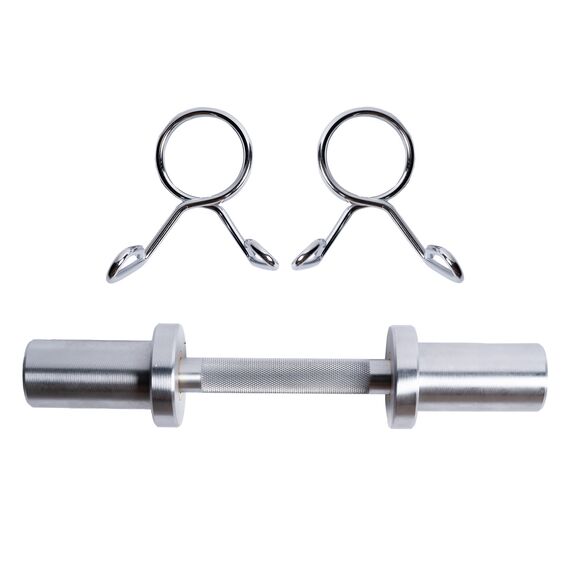 Barre d’haltère rechargeable "Loadable Dumbbell" Ø 50mm + 2 stop disques | 37 CM, 6 image