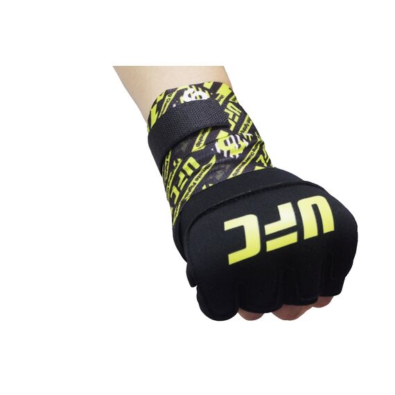 UFC Gel Glove Wraps, Colour: Schwarz, Size: L-XL, 11 image