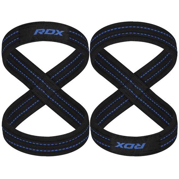 RDX Gym Lifting Cotton Straps, Size: L, Colour: Blue