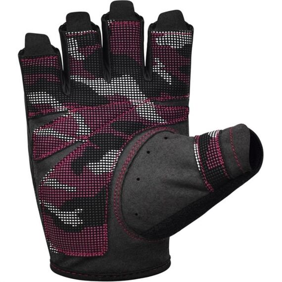 Gym Training Gloves T2 Half Pink-L, Colour: Rosa, Size: L, 5 image