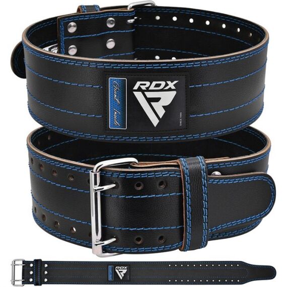 Ceinture de Force pour Haltérophilie, Taille: M, Couleur: Bleu