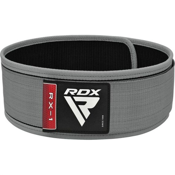 Ceinture de Musculation RX1, Taille: XL, Couleur: Gris