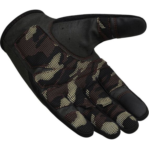 Gym Training Gloves T2 Full Brown-L, Size: L, Colour: Braun, 8 image