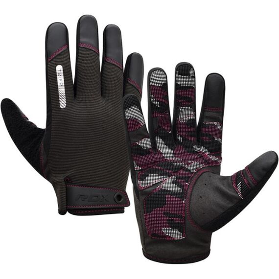 Touchscreen-freundliche Vollfinger-Fitness-Handschuhe, Bekleidungsgrösse: L, Farbe: Rosa, 12 image