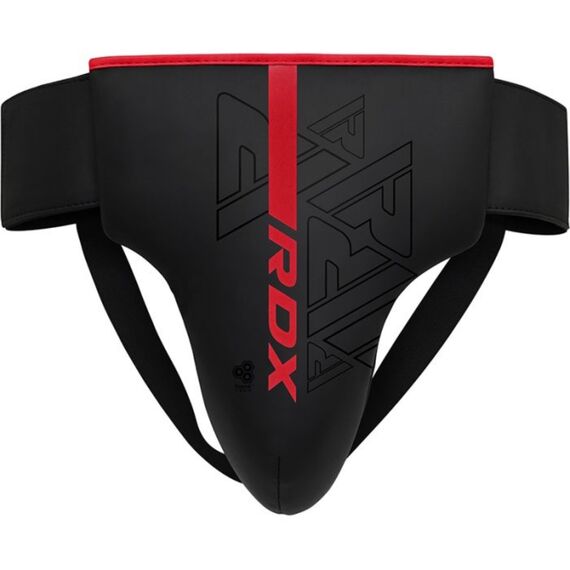 Groin Guard Rex F6 Matte Red-S, Size: S, Colour: Schwarz