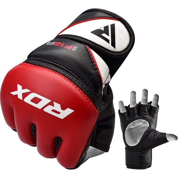 Grappling Glove New Model Ggrf-12R-S, Colour: Rot, Size: S