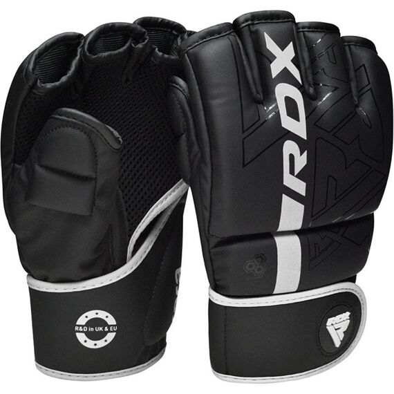 Grappling Gloves F6 Matte White-XL, Size: XL, Colour: Schwarz, 5 image