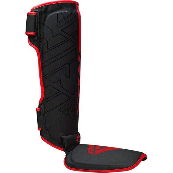 Shin Instep F6 Matte Red-XL, Size: XL, Colour: Schwarz, 7 image