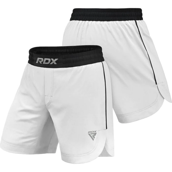 Shorts de MMA T15, Taille: L, Couleur: Blanc, 6 image