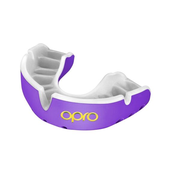 OPRO Gold: Competition Protection for Contact Sports, Size: One Size, Colour: Violett