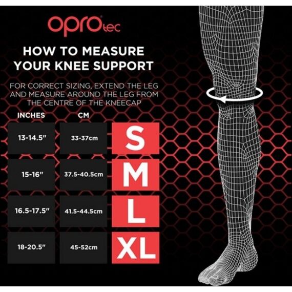 OproTec Knee Sleeve with Open Patella-Small, Bekleidungsgrösse: S, Farbe: Schwarz, 2 image