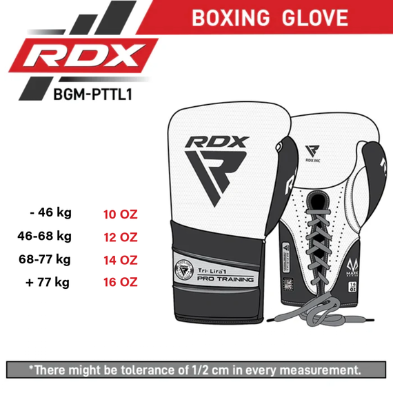 Boxing Gloves Mark Pro Training Tri Lira 1 Golden-16OZ, Colour: Silber, OZ: 12oz, 2 image