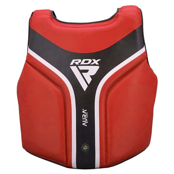RDX Chest Guard Aura Plus T-17 Red/Black, Colour: Rot, 2 image