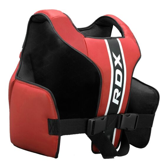 RDX Chest Guard Aura Plus T-17 Red/Black, Colour: Rot, 3 image