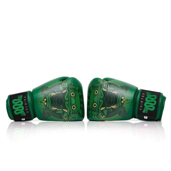 Boxing gloves Fairtex Resurrection, Colour: Green, OZ: 16oz, 5 image